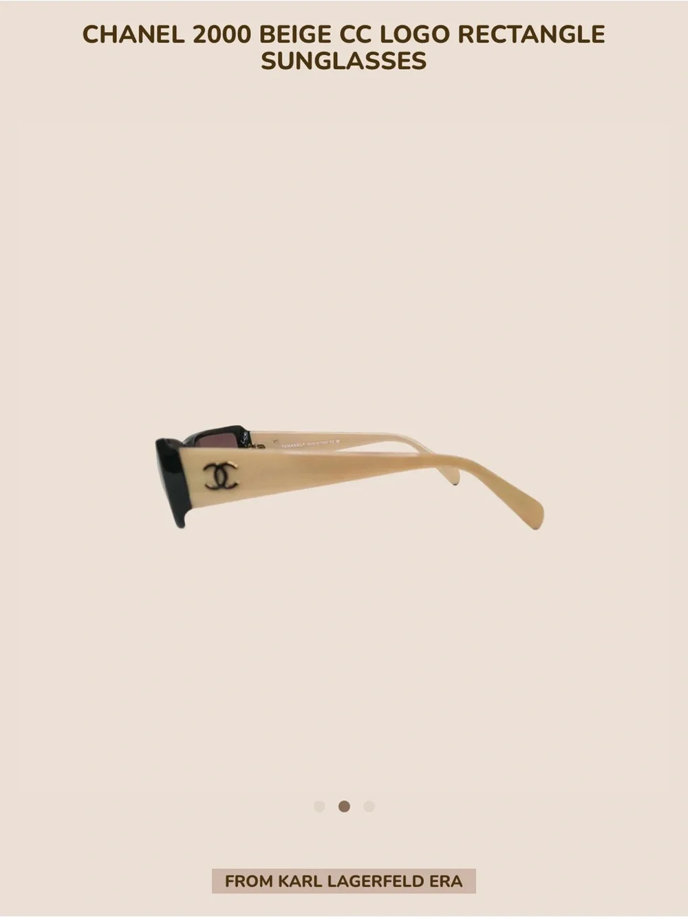 CHANEL 5078 Vintage Sunglasses